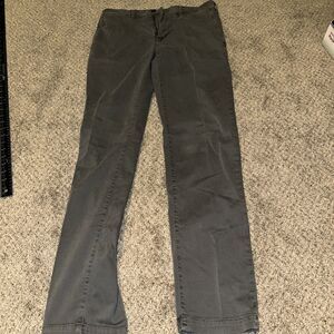 American Eagle Extreme Flex Slim Straight Pants Mens 31x34 Gray
